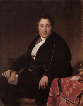  Auguste Lienzo - Jacques Louis Leblanc Neoclásico Jean Auguste Dominique Ingres
